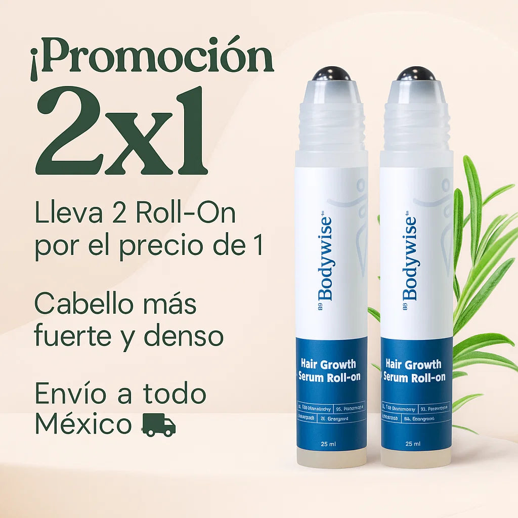 Suero Avanzado de Crecimiento de Cabello en Roll-On